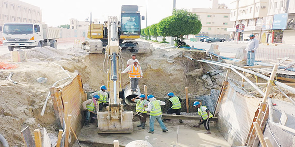 مشروع البنية التحتية